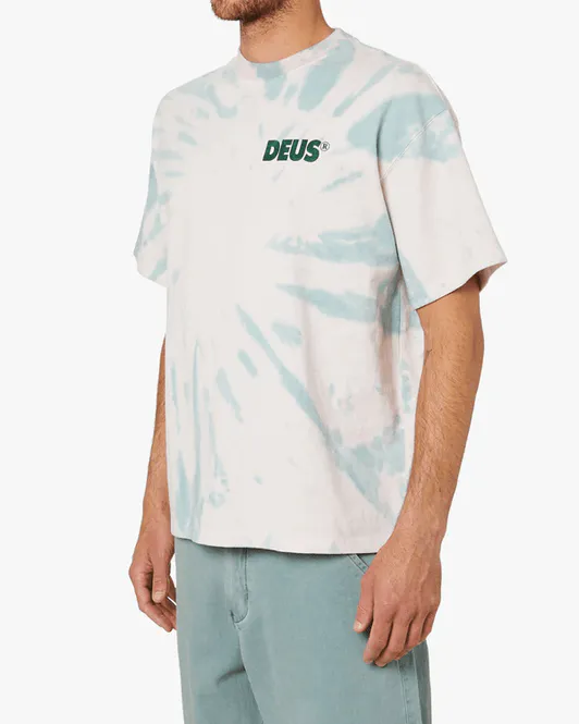 Hovedbilde Deus Ex Machina Flat Footed Tie Dye Tee Plc Pale ...