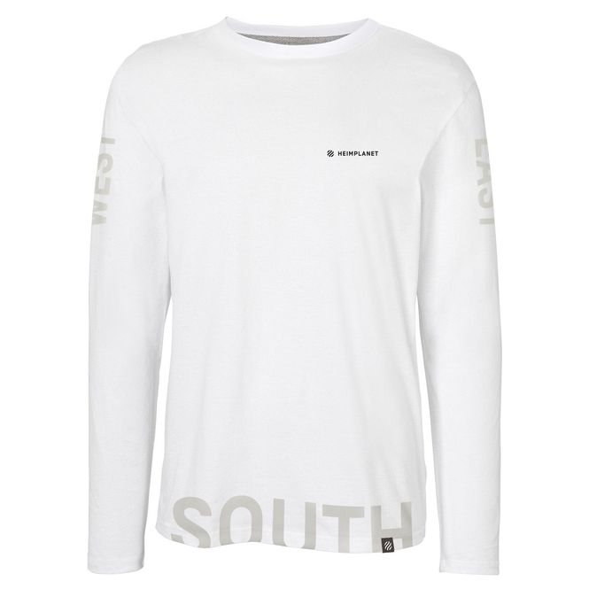 Hovedbilde Heimplanet HPT longsleeve directions, Hvit