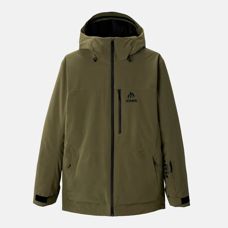Jones Mountain Surf Parka Jacket Moss Green