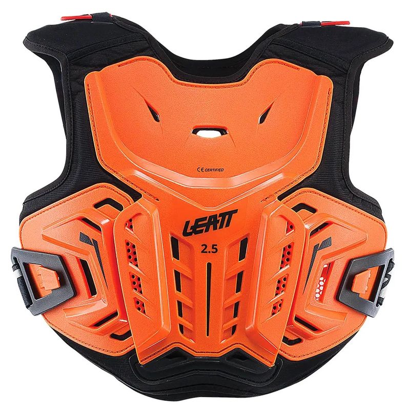 Leatt Junior 4.5 Chest Protector Orange/White