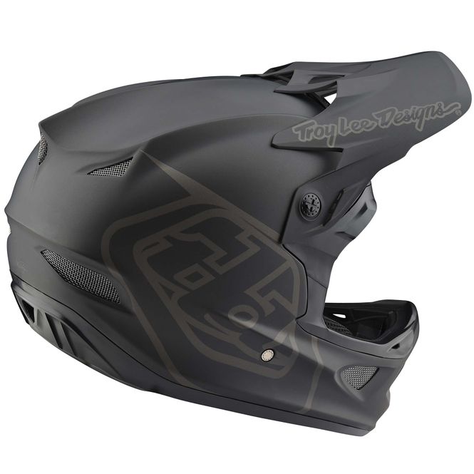 Hovedbilde Troy Lee Designs D3 Fiberlite Helmet Mono Black