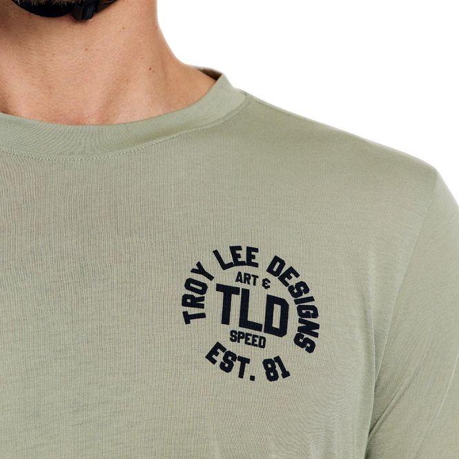 Hovedbilde Troy Lee Designs Skyline LS Ride Tee Stamps Sage