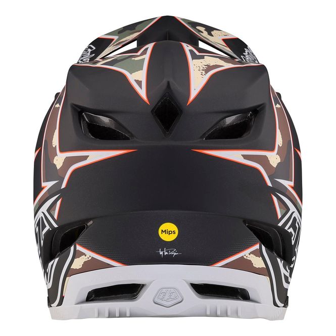 Hovedbilde Troy Lee Designs D4 Composite Helmet Matrix Camo ...