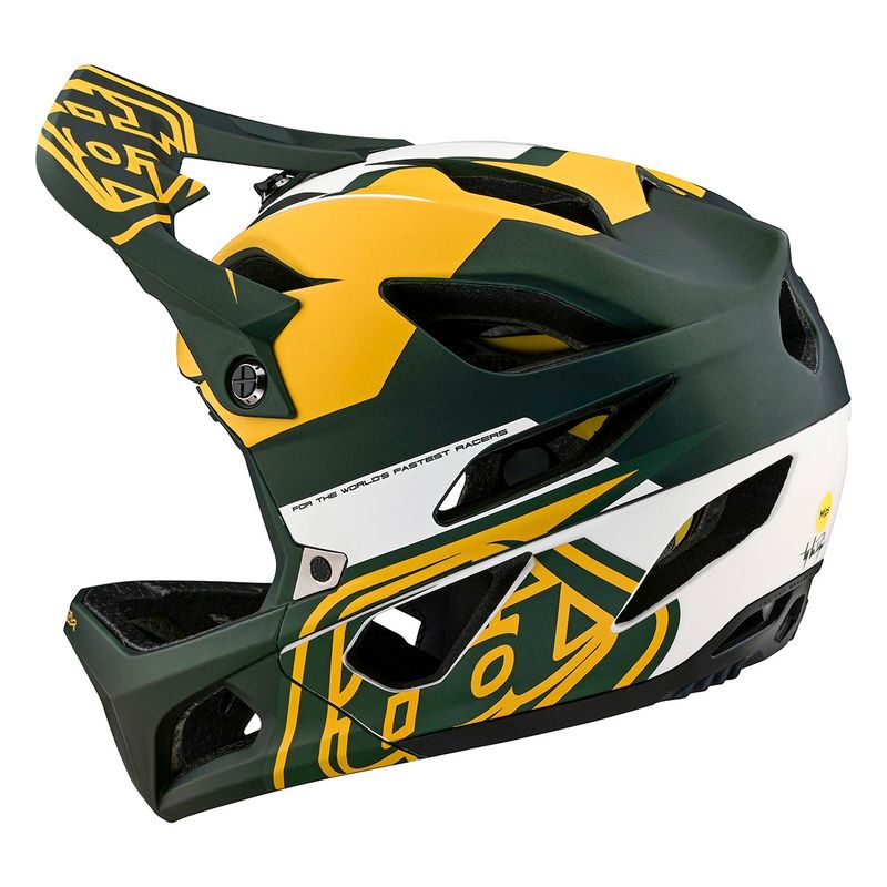 Troy Lee Designs Stage Helmet Vector Green