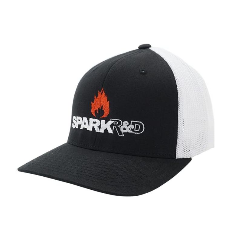 Spark R&D Logo Hat Black/White