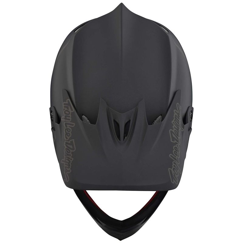 Troy Lee Designs D3 Fiberlite Helmet Mono Black