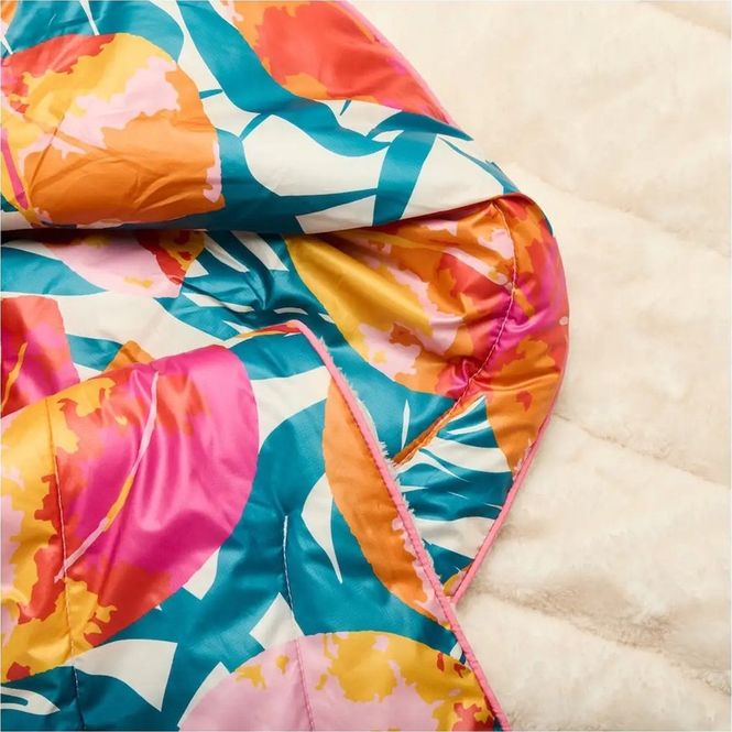 Hovedbilde Rumpl Sherpa Puffy Blanket Citrus Eucalyptus 1P
