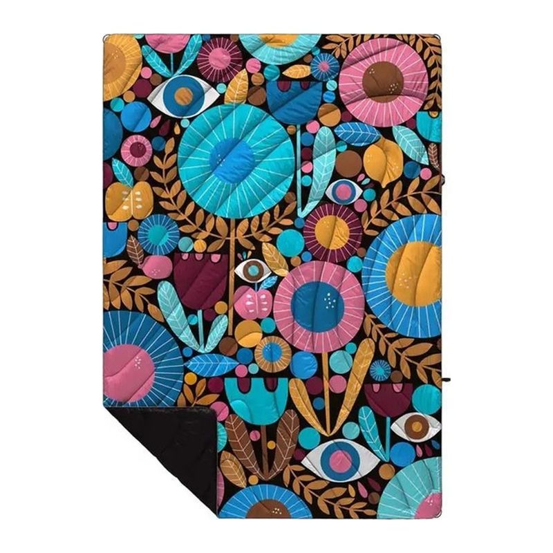 Rumpl Original Puffy Blanket Night Garden Lisa Congdon 1P