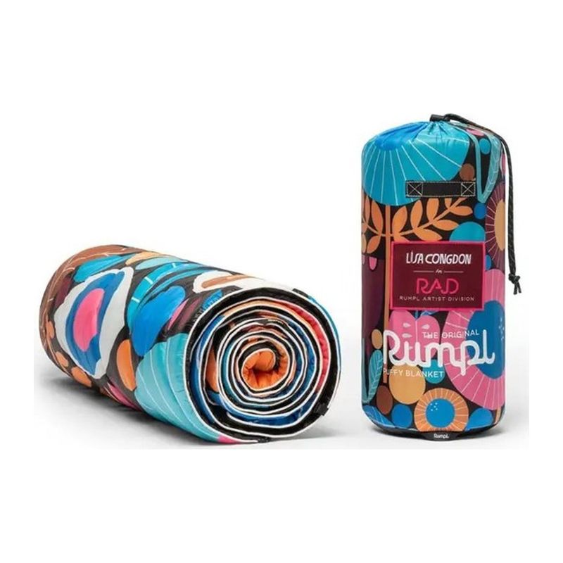 Rumpl Original Puffy Blanket Night Garden Lisa Congdon 1P