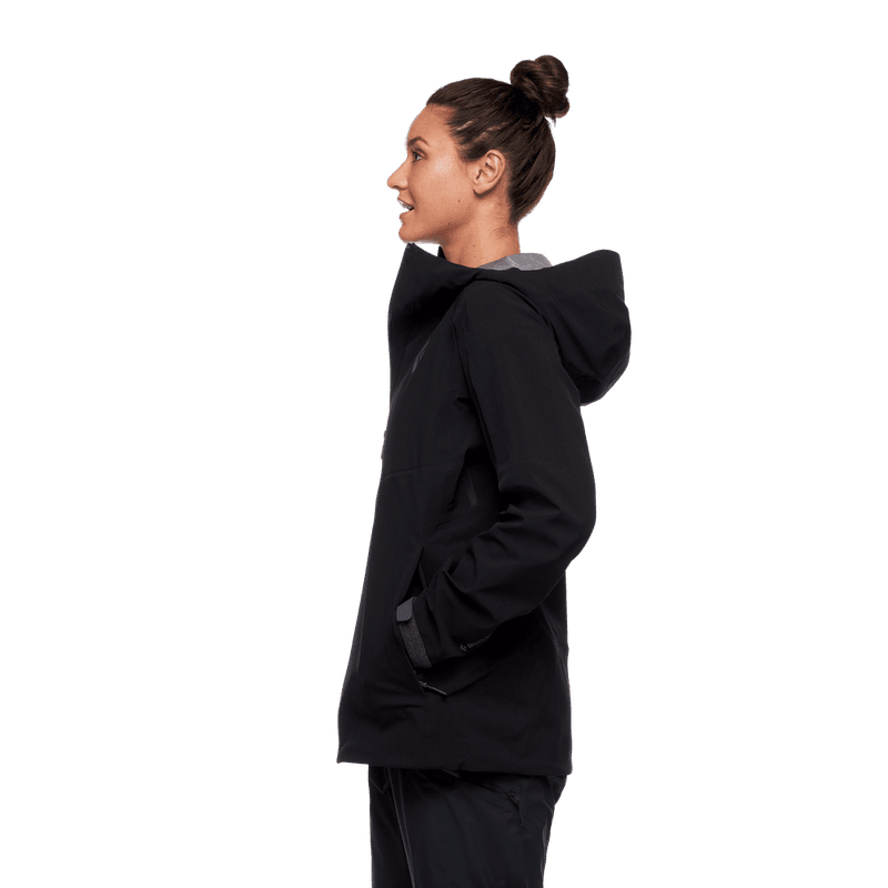 Black Diamond W Recon Stretch Ski Shell Black