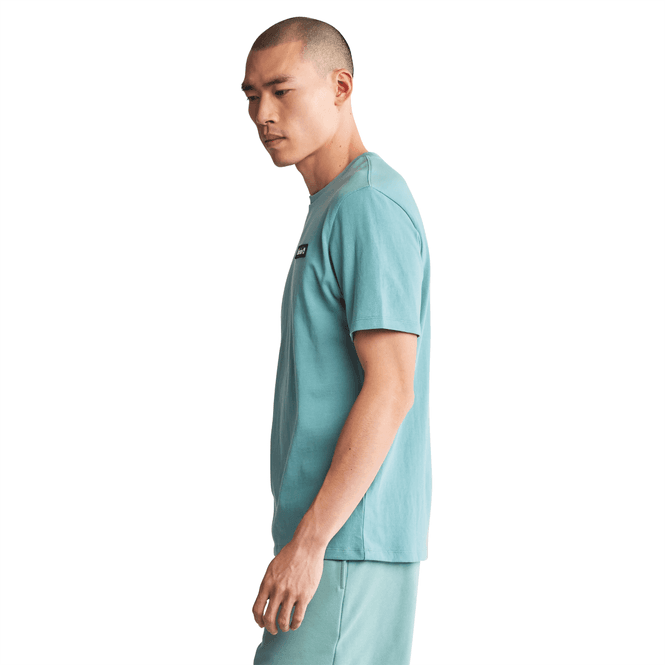 Hovedbilde Timberland Heavyweight Logo Tee Mineral Blue