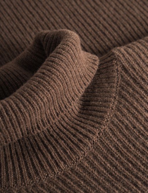 Hovedbilde Forét Marsh Rib Turtleneck Brown