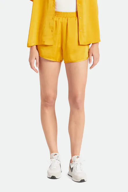 Hovedbilde Brixton Flight Runner Shorts Golden Glow