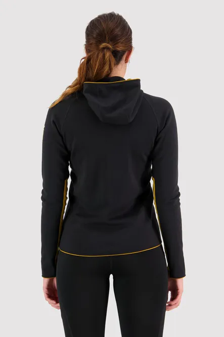 Hovedbilde Mons Royale Womens Approach Merino Gridlock Hood ...
