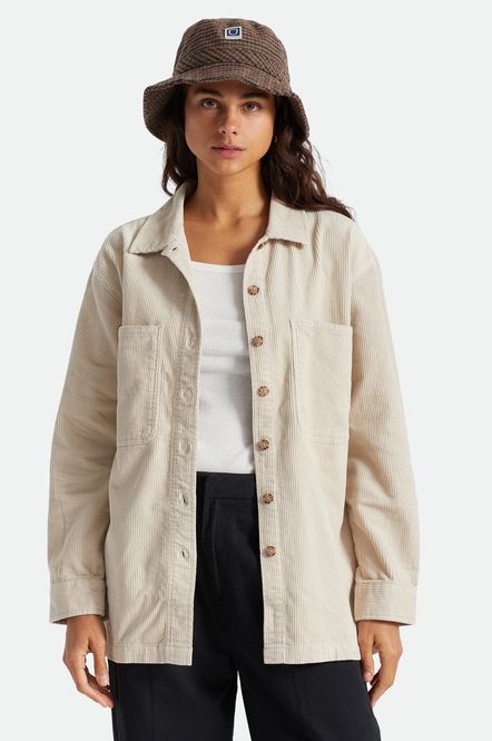 Hovedbilde Brixton Bowery Tunic Overshirt Beige
