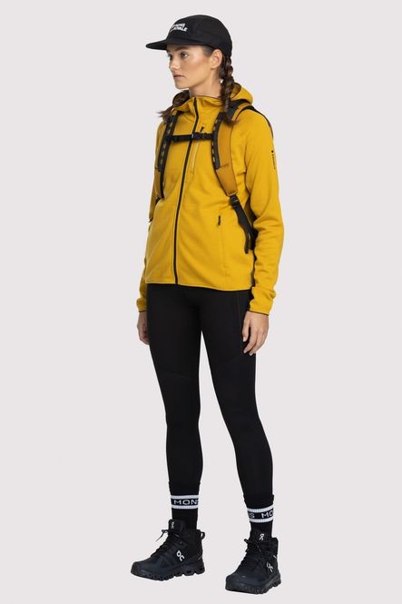 Hovedbilde Mons Royale Womens Approach Merino Gridlock Hood ...