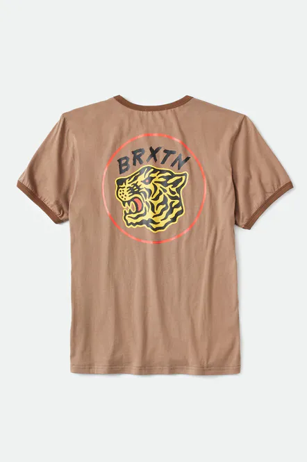 Hovedbilde Brixton Kit Vintage Ringer Tee Twig