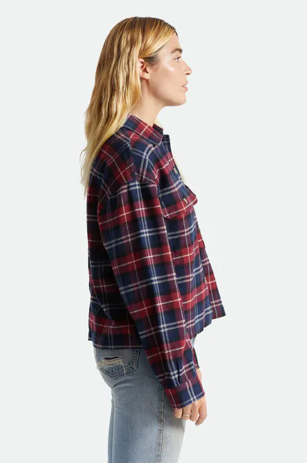 Hovedbilde Brixton Bowery W L/S Flannel Cordovan