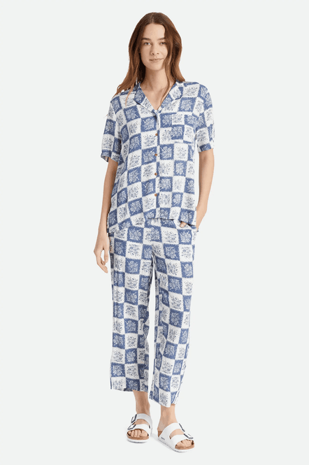 Hovedbilde Brixton Bunker Patchwork Boyfriend Shirt W ...
