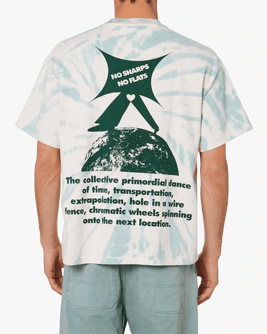Hovedbilde Deus Ex Machina Flat Footed Tie Dye Tee Plc Pale ...