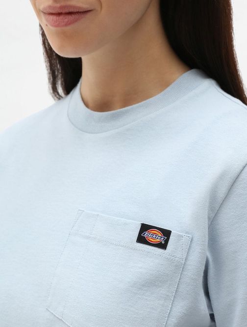 Hovedbilde Dickies Ss Porterdale Crop T-Shirt W Fog Blue