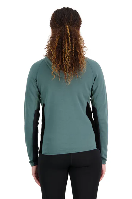 Hovedbilde Mons Royale Womens Approach Merino Gridlock Hood ...