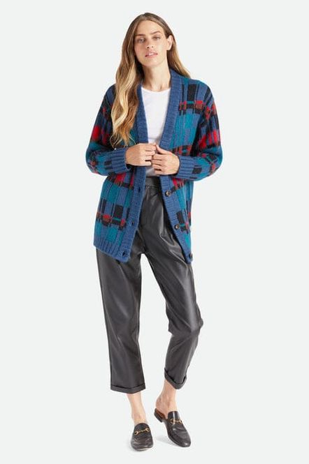 Hovedbilde Brixton Ferriss Cardigan Joe Blue
