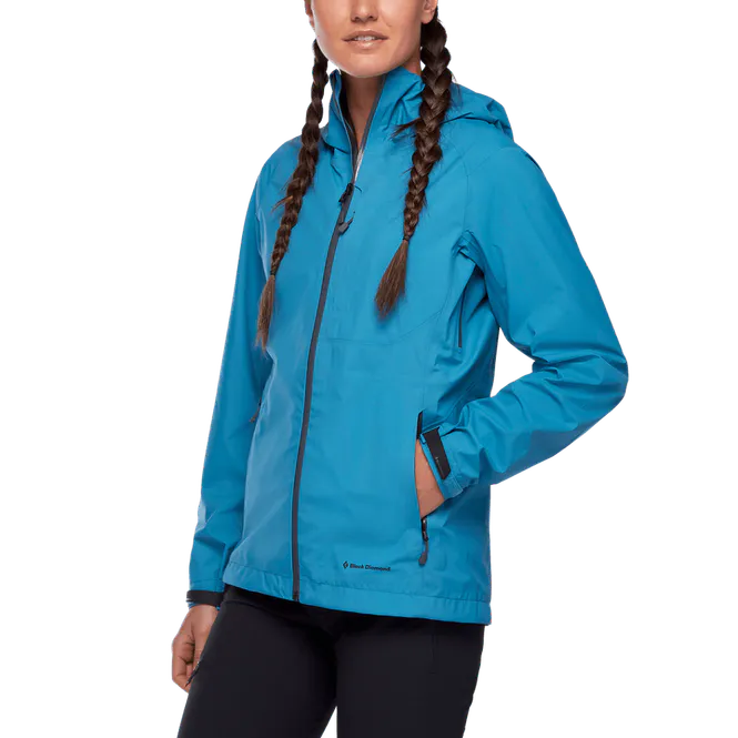 Hovedbilde Black Diamond W Highline Stretch Shell Fjord Blue