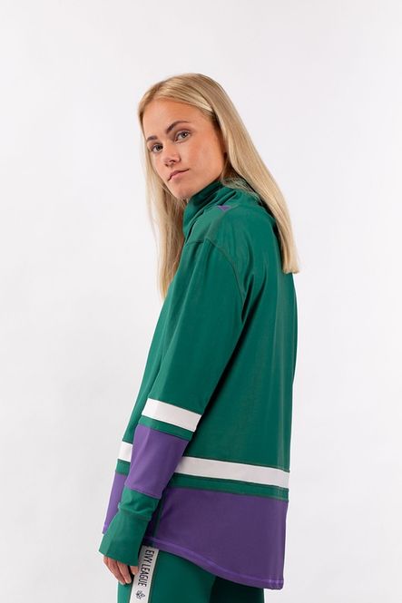 Hovedbilde Eivy Boyfriends Fit Gaiter Top Green & Purple