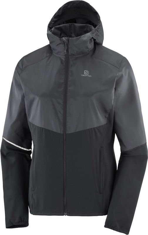 Salomon Agile Fz Hoodie W Black