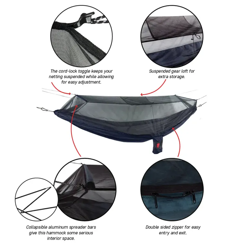Grand Trunk Skeeter Beeter XT Hammock Navy