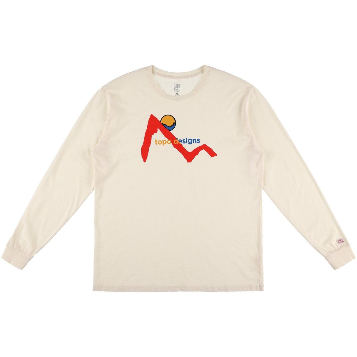 Topo  Sunset Tee L/S W Natural