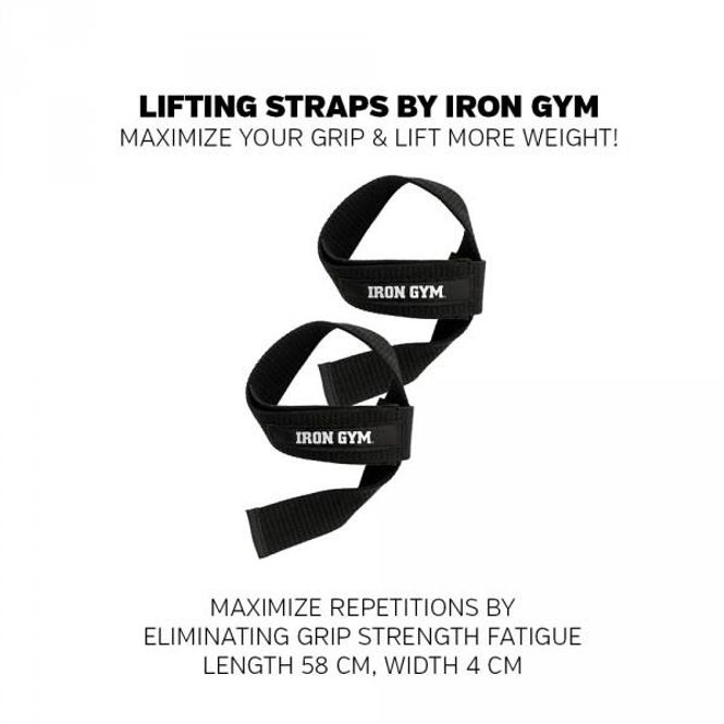 Hovedbilde Iron Gym® Lifting Straps With Comfort Pads